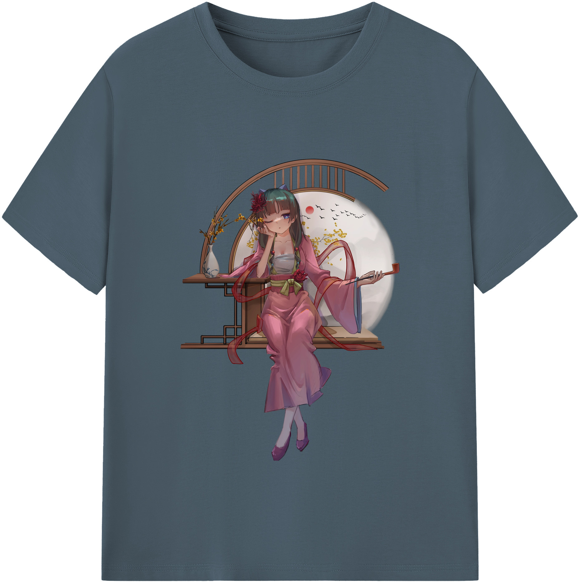（画像用） 薬屋のひとりごと The Apothecary Diaries 綿100％半袖Tシャツ（フロントプリント）